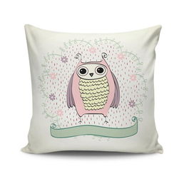 Husa de perna, NKRLNT-073, 43x43 cm, 50% Bumbac / 50% Poliester, Multicolor