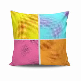 Husa de perna, NKRLNT-075, 43x43 cm, 50% Bumbac / 50% Poliester, Multicolor