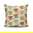 Husa de perna, NKRLNT-091, 43x43 cm, 50% Bumbac / 50% Poliester, Multicolor