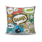 Husa de perna, NKRLNT-098, 43x43 cm, 50% Bumbac / 50% Poliester, Multicolor