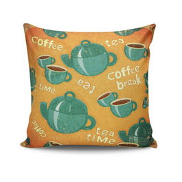 Husa de perna, NKRLNT-101, 43x43 cm, 50% Bumbac / 50% Poliester, Multicolor