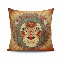 Husa de perna, NKRLNT-111, 43x43 cm, 50% Bumbac / 50% Poliester, Multicolor