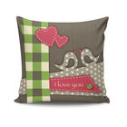 Husa de perna, NKRLNT-119, 43x43 cm, 50% Bumbac / 50% Poliester, Multicolor