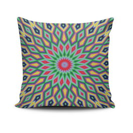Husa de perna, MANDALA-05, 43x43 cm, 50% Bumbac / 50% Poliester, Multicolor