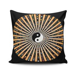 Husa de perna, MANDALA-13, 43x43 cm, 50% Bumbac / 50% Poliester, Multicolor