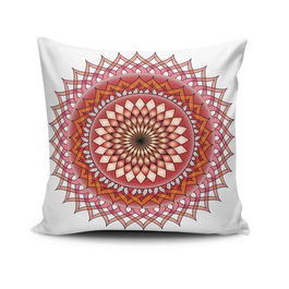 Husa de perna, MANDALA-27, 43x43 cm, 50% Bumbac / 50% Poliester, Multicolor