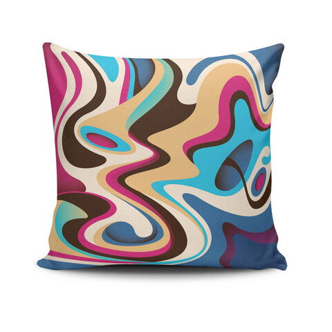 Husa de perna, NKLF-191, 43x43 cm, 50% Bumbac / 50% Poliester, Multicolor