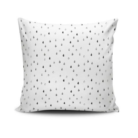 Perna decorativa, NKRLNT-220, 43x43 cm, 50% Bumbac / 50% Poliester, Multicolor