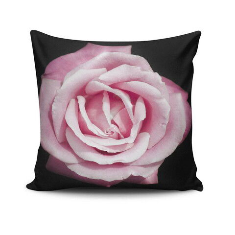 Perna decorativa, NKRLNT-234, 43x43 cm, 50% Bumbac / 50% Poliester, Multicolor
