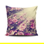 Perna decorativa, NKRLNT-253, 43x43 cm, 50% Bumbac / 50% Poliester, Multicolor