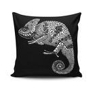 Perna decorativa, NKRLNT-271, 43x43 cm, 50% Bumbac / 50% Poliester, Multicolor