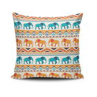 Perna decorativa, NKRLNT-279, 43x43 cm, 50% Bumbac / 50% Poliester, Multicolor