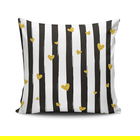 Perna decorativa, NKRLNT-295, 43x43 cm, 50% Bumbac / 50% Poliester, Multicolor