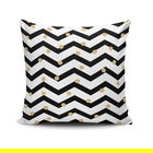 Perna decorativa, NKRLNT-300, 43x43 cm, 50% Bumbac / 50% Poliester, Multicolor
