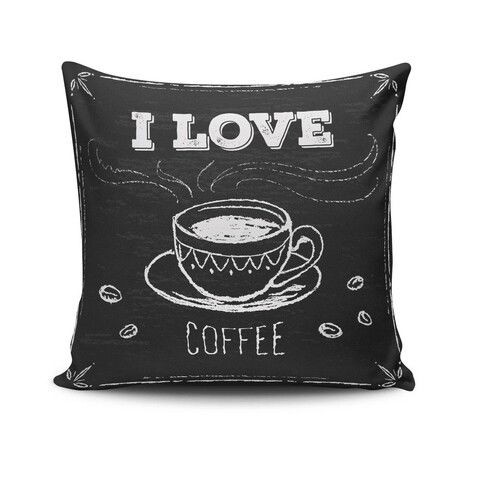 Perna decorativa, NKRLNT-313, 43x43 cm, 50% Bumbac / 50% Poliester, Multicolor