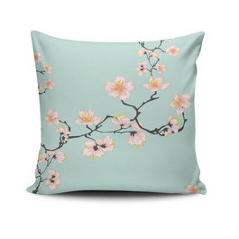 Perna decorativa, NKRLNT-351, 43x43 cm, 50% Bumbac / 50% Poliester, Multicolor