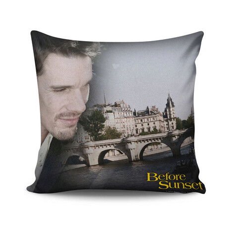 Perna decorativa, BSKRLNT-2, 43x43 cm, 50% Bumbac / 50% Poliester, Multicolor