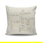 Perna decorativa, NKRLNT-006, 43x43 cm, 50% Bumbac / 50% Poliester, Multicolor