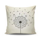 Perna decorativa, NKRLNT-056, 43x43 cm, 50% Bumbac / 50% Poliester, Multicolor