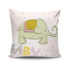 Perna decorativa, NKRLNT-070, 43x43 cm, 50% Bumbac / 50% Poliester, Multicolor