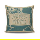 Perna decorativa, NKRLNT-074, 43x43 cm, 50% Bumbac / 50% Poliester, Multicolor