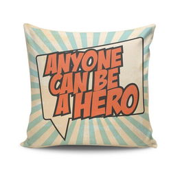 Perna decorativa, NKRLNT-083, 43x43 cm, 50% Bumbac / 50% Poliester, Multicolor