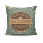 Perna decorativa, NKRLNT-117, 43x43 cm, 50% Bumbac / 50% Poliester, Multicolor