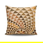 Perna decorativa, NTVKRLNT-8, 43x43 cm, 50% Bumbac / 50% Poliester, Multicolor