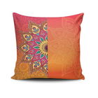 Perna decorativa, MANDALA-03, 43x43 cm, 50% Bumbac / 50% Poliester, Multicolor