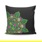 Perna decorativa, MANDALA-04, 43x43 cm, 50% Bumbac / 50% Poliester, Multicolor
