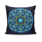 Perna decorativa, MANDALA-23, 43x43 cm, 50% Bumbac / 50% Poliester, Multicolor