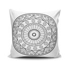 Perna decorativa, MANDALA-29, 43x43 cm, 50% Bumbac / 50% Poliester, Multicolor