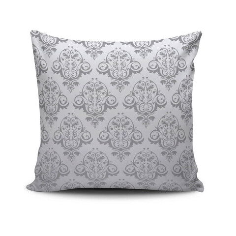 Perna decorativa, NKRLNT-126, 43x43 cm, 50% Bumbac / 50% Poliester, Multicolor
