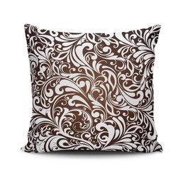 Perna decorativa, NKRLNT-136, 43x43 cm, 50% Bumbac / 50% Poliester, Multicolor