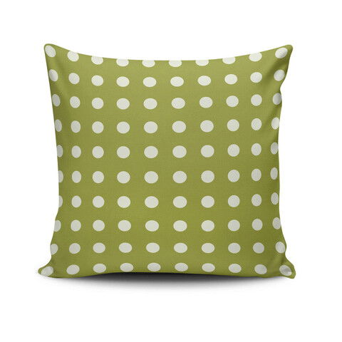 Perna decorativa, NKRLNT-162, 43x43 cm, 50% Bumbac / 50% Poliester, Multicolor