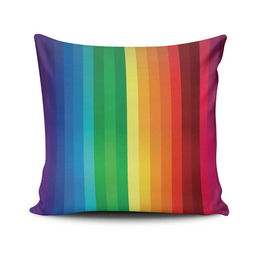 Perna decorativa, NKRLNT-197, 43x43 cm, 50% Bumbac / 50% Poliester, Multicolor