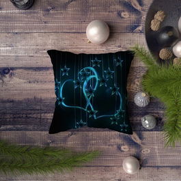 Husa de perna, NYXMAS027, 43x43 cm, 50% Bumbac / 50% Poliester, Multicolor