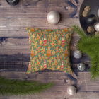 Husa de perna, NYXMAS029, 43x43 cm, 50% Bumbac / 50% Poliester, Multicolor