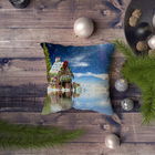 Husa de perna, NYXMAS035, 43x43 cm, 50% Bumbac / 50% Poliester, Multicolor