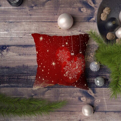 Husa de perna, NYXMAS037, 43x43 cm, 50% Bumbac / 50% Poliester, Multicolor