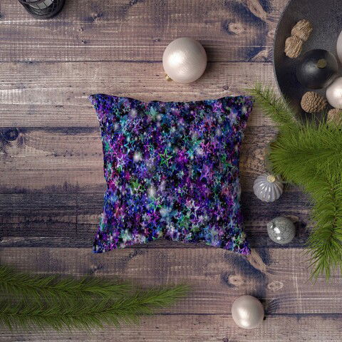 Husa de perna, NYXMAS040, 43x43 cm, 50% Bumbac / 50% Poliester, Multicolor