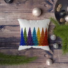 Husa de perna, NYXMAS046, 43x43 cm, 50% Bumbac / 50% Poliester, Multicolor