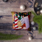 Husa de perna, NYXMAS048, 43x43 cm, 50% Bumbac / 50% Poliester, Multicolor