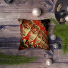 Husa de perna, NYXMAS051, 43x43 cm, 50% Bumbac / 50% Poliester, Multicolor