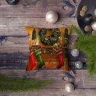 Husa de perna, NYXMAS063, 43x43 cm, 50% Bumbac / 50% Poliester, Multicolor