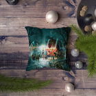 Husa de perna, NYXMAS064, 43x43 cm, 50% Bumbac / 50% Poliester, Multicolor