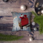 Husa de perna, NYXMAS088, 43x43 cm, 50% Bumbac / 50% Poliester, Multicolor