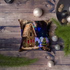 Husa de perna, NYXMAS090, 43x43 cm, 50% Bumbac / 50% Poliester, Multicolor