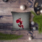 Husa de perna, NYXMAS107, 43x43 cm, 50% Bumbac / 50% Poliester, Multicolor