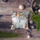 Husa de perna, NYXMAS117, 43x43 cm, 50% Bumbac / 50% Poliester, Multicolor